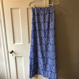 Show Me Your MuMu High Waist Maxi Skirt with Slit